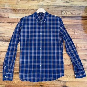 J. Crew Plaid Slim Long Sleeve Shirt
